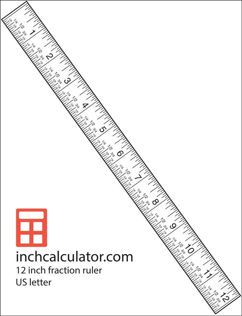 actual ruler measurements