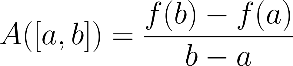 Average Rate Of Change Over Given Interval Calculator 