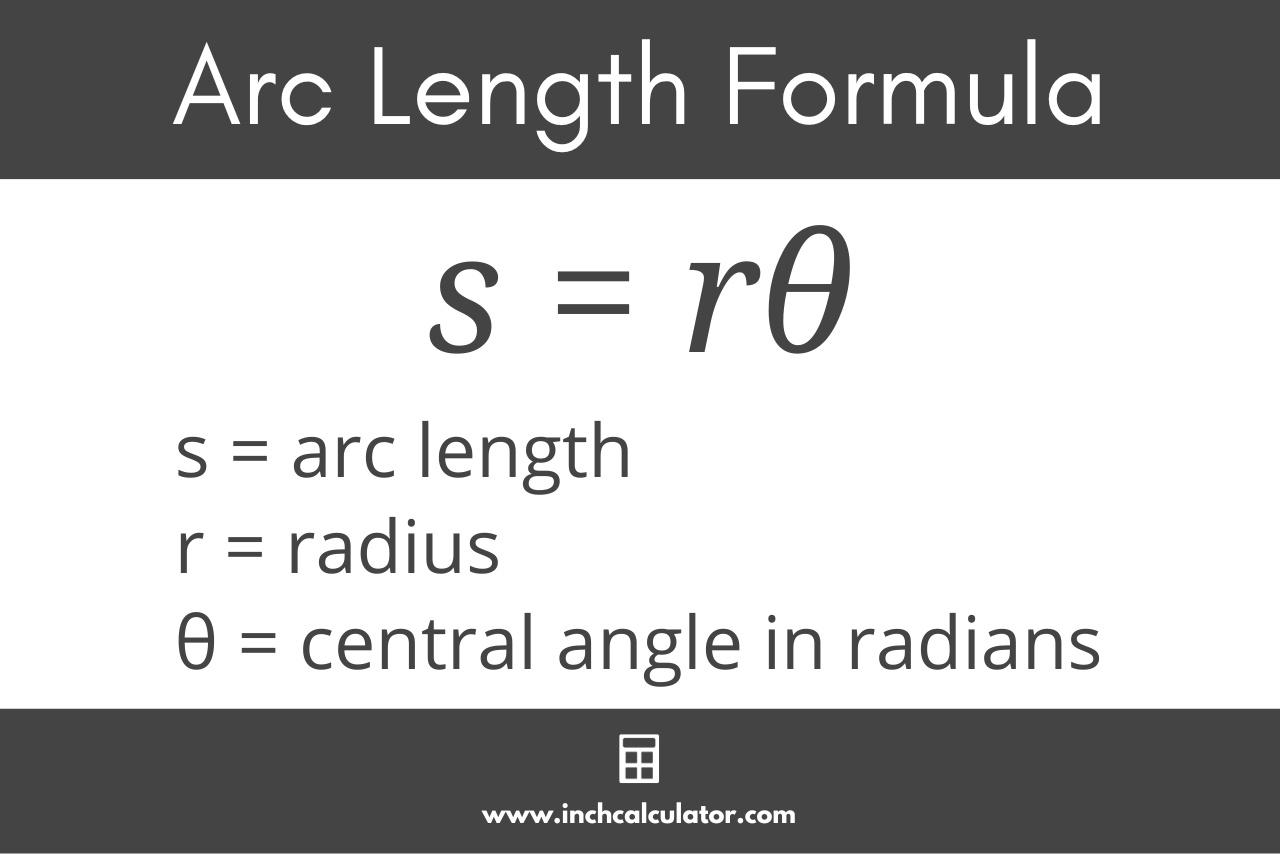measure of an arc formula