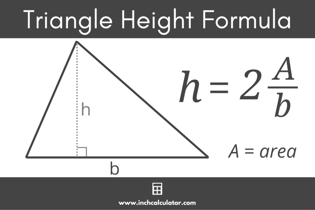 Triangle Height Calculator Inch Calculator 1483