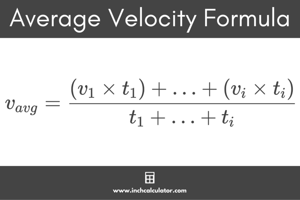 average-velocity-calculator-inch-calculator