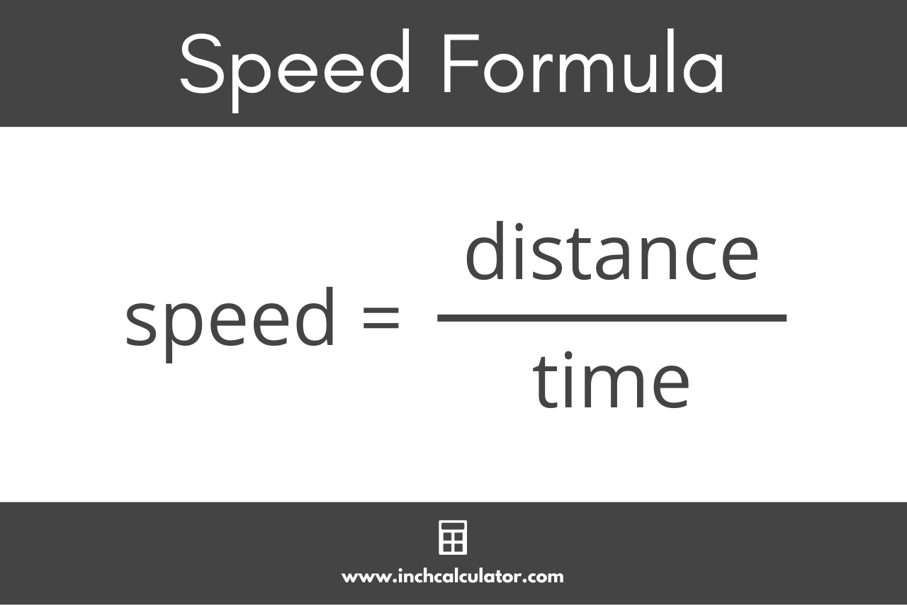 speed formula