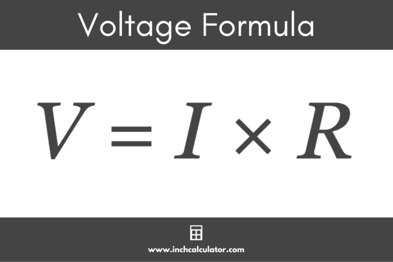 Voltage Calculator - Inch Calculator