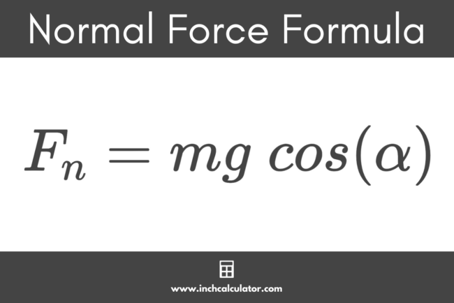 Normal Force Calculator - Inch Calculator