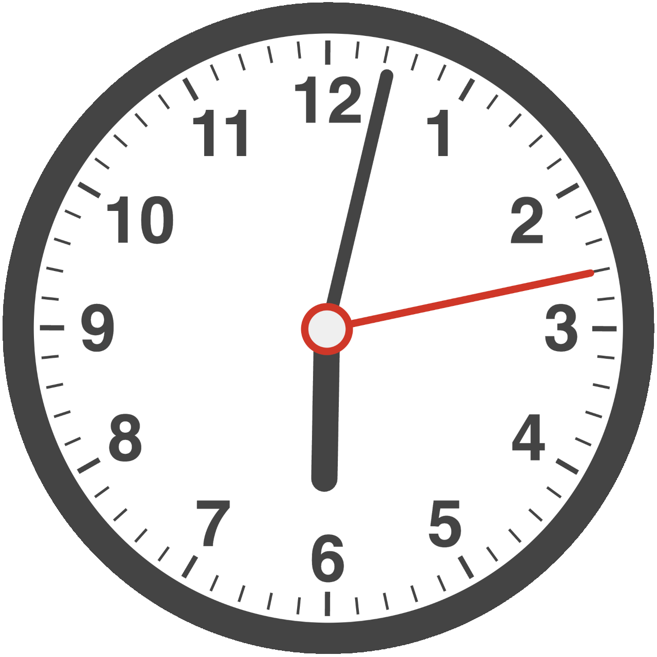 analog clock face